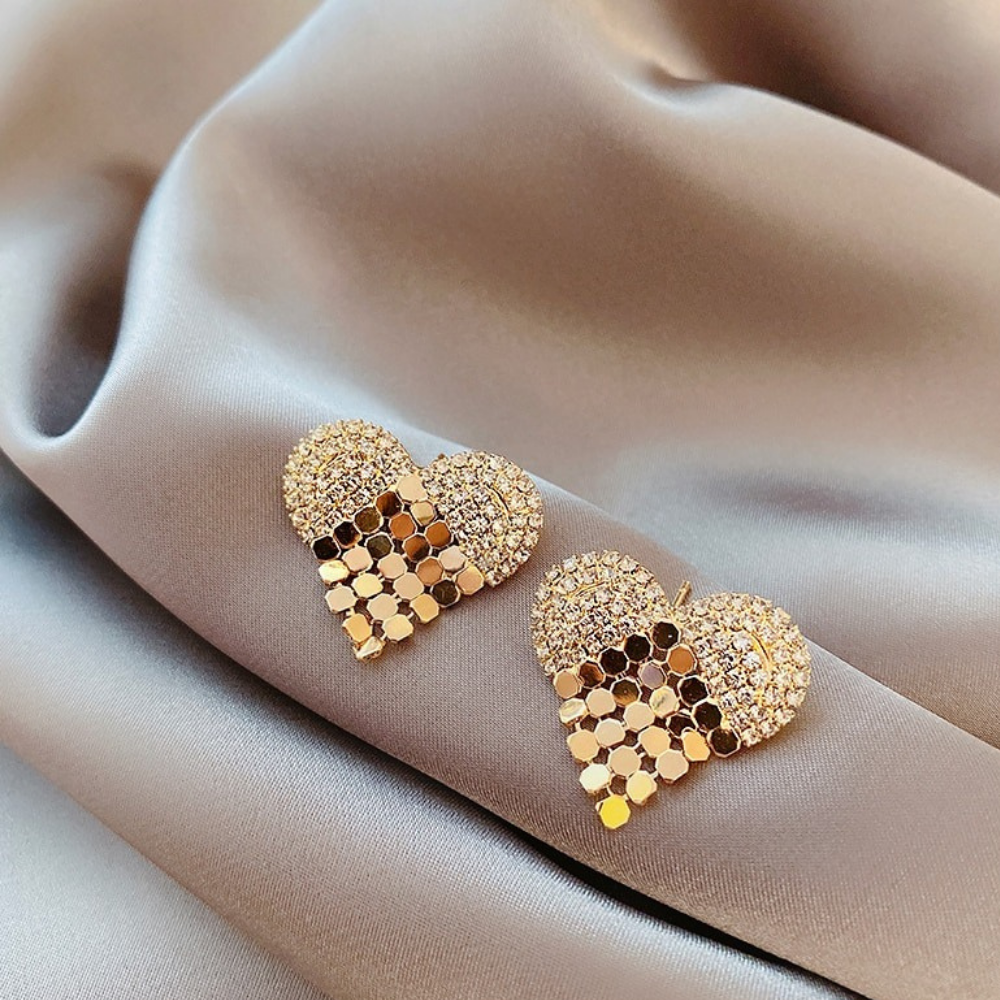 VIMEDA | Glitter Heart Earrings™ (1+1 GRATIS)