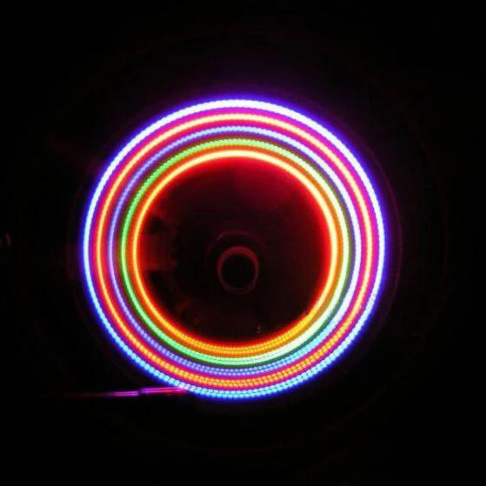 VIMEDA | LED Wheel Lights™ (1 sett med 2 + 1 sett med 2 GRATIS)