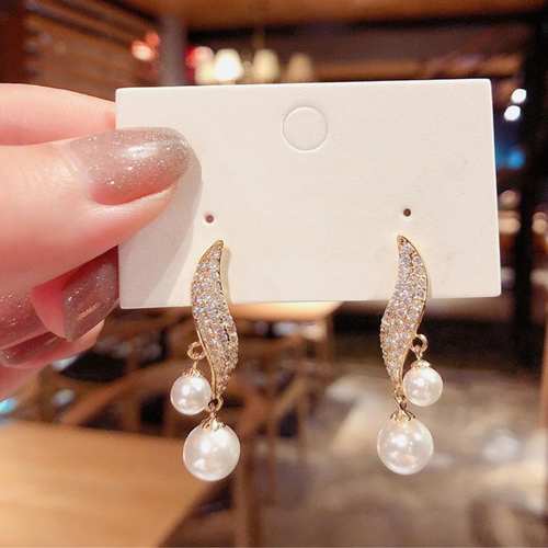 VIMEDA | Rhinestone Pearl Earrings™ (1+1 GRATIS)
