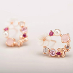 VIMEDA | Floral Rhinestone Earrings™ (1+1 Par GRATIS)