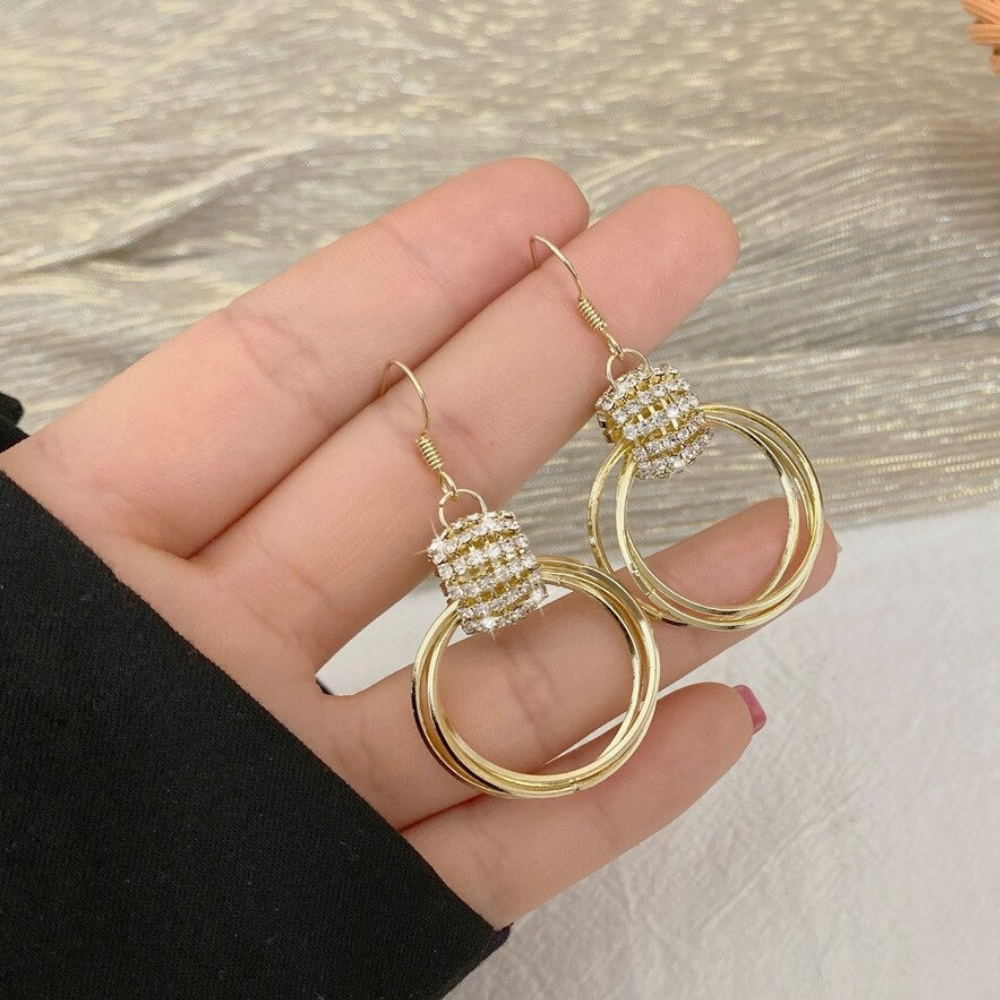 VIMEDA | Circle Diamond Earrings™ (1+1 GRATIS)