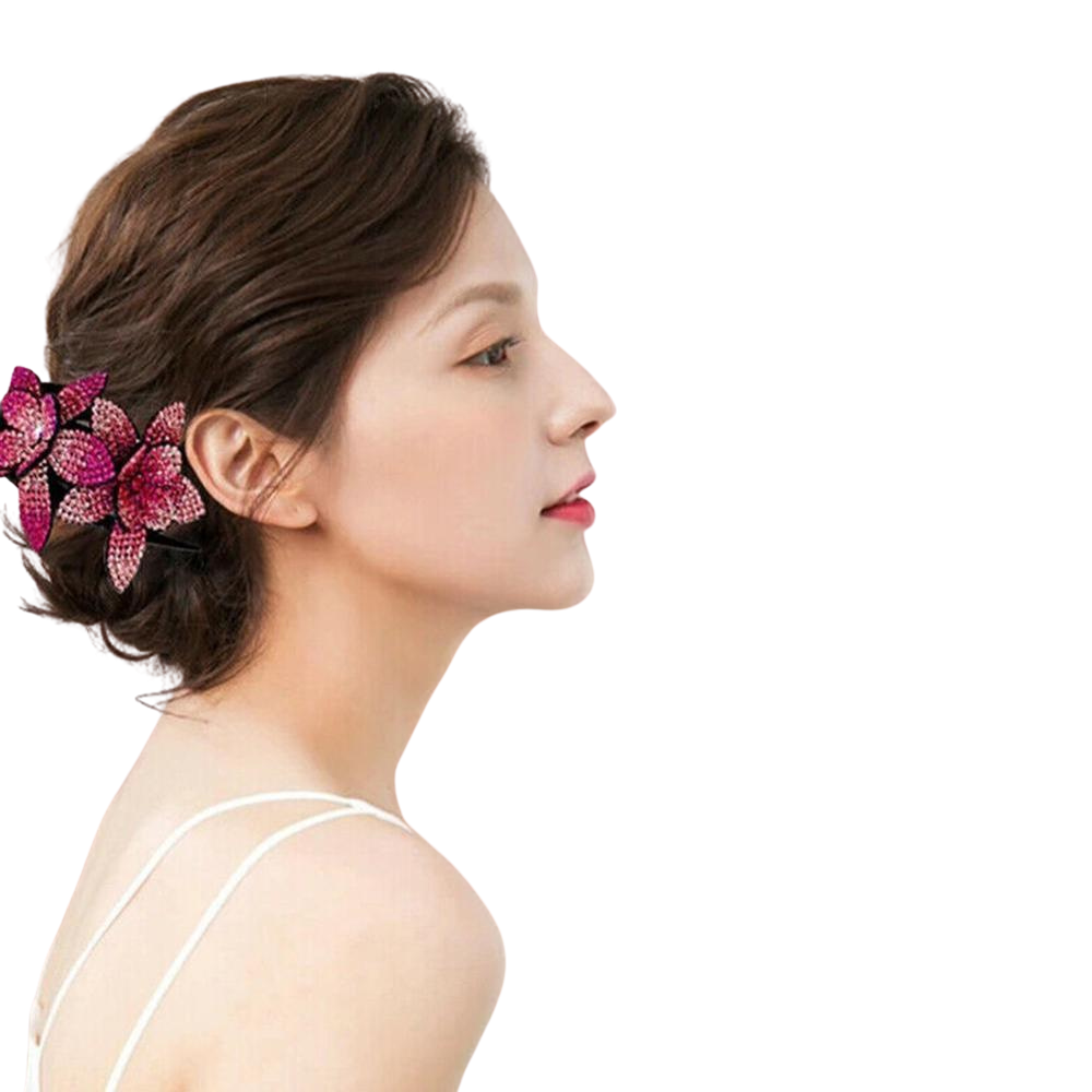 VIMEDA | Floral Rhinestone Hairpin™  (1+1 GRATIS)