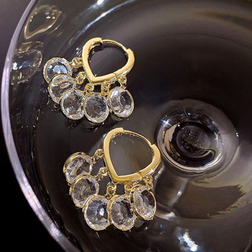 VIMEDA | Transparent Crystal Earrings™ (1+1 GRATIS)