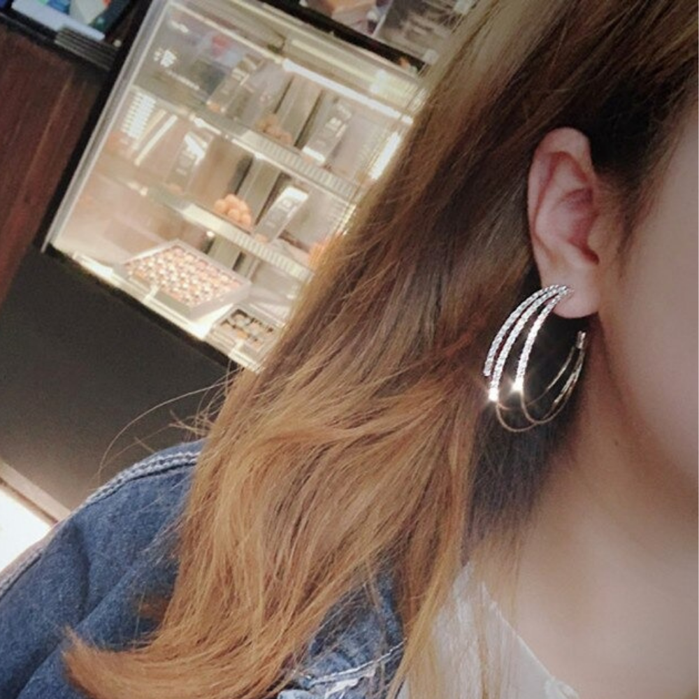 VIMEDA | Diamond Hoop Earrings™ (1+1 GRATIS)
