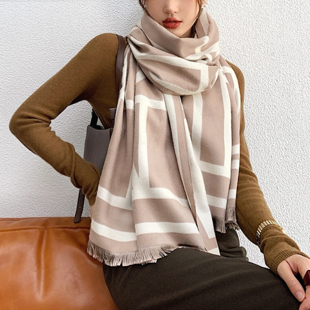 VIMEDA | Geometric Winter Scarf™