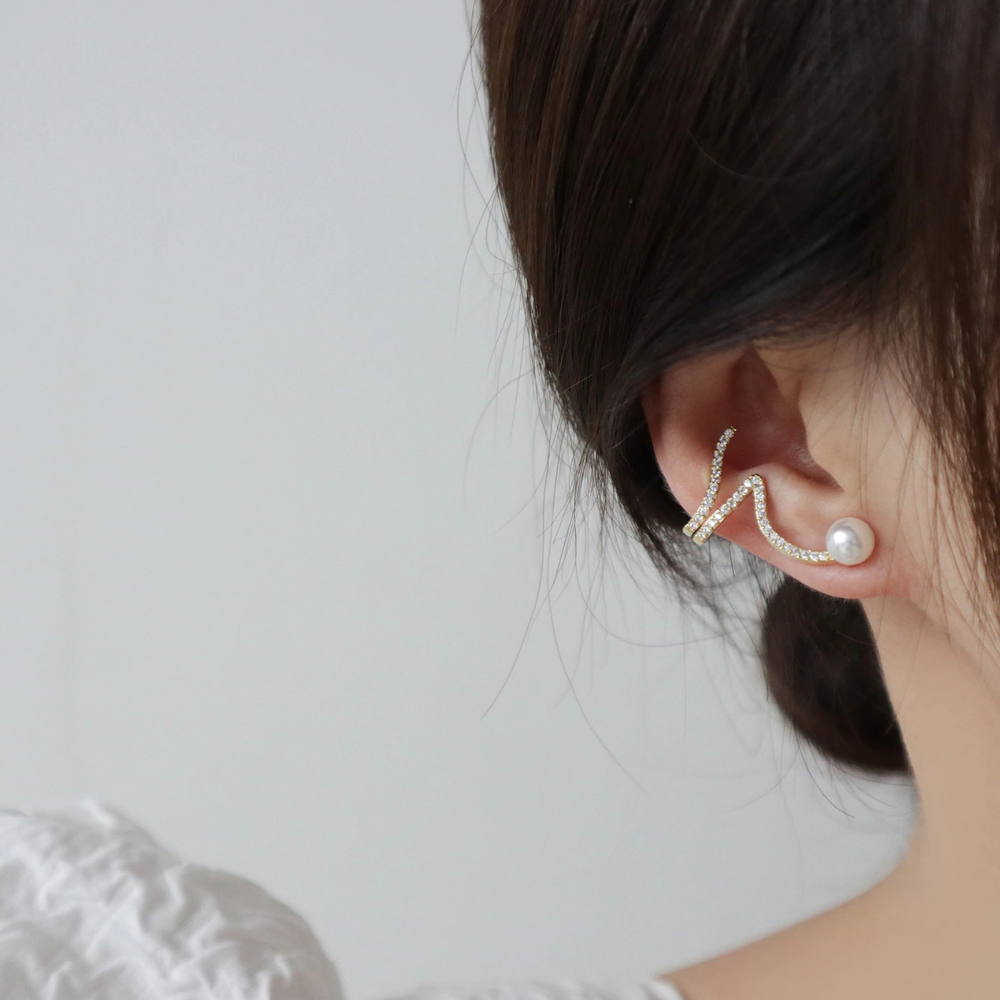 VIMEDA | Twisted Pearl Earrings (1+1 GRATIS)