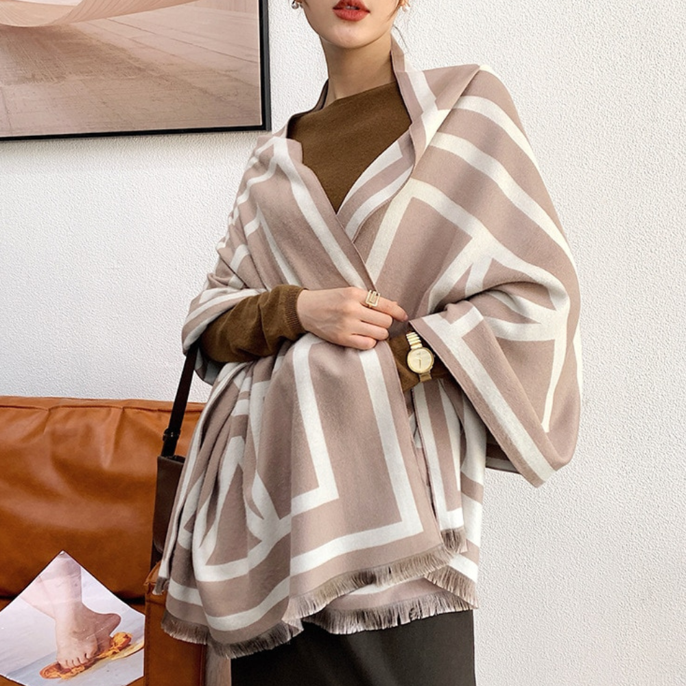 VIMEDA | Geometric Winter Scarf™