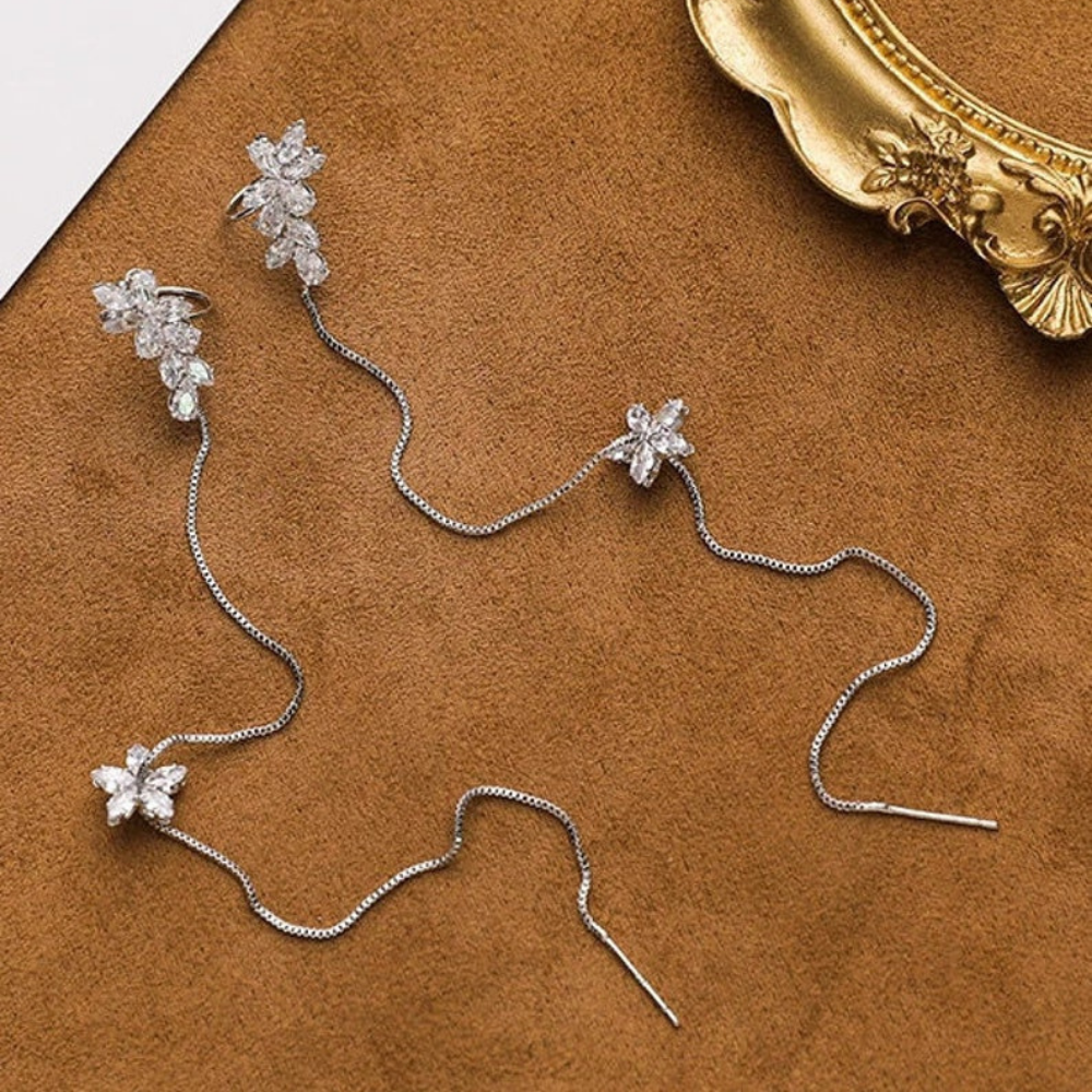 VIMEDA | Flower Threader Earrings™ (1+1 Paar GRATIS)