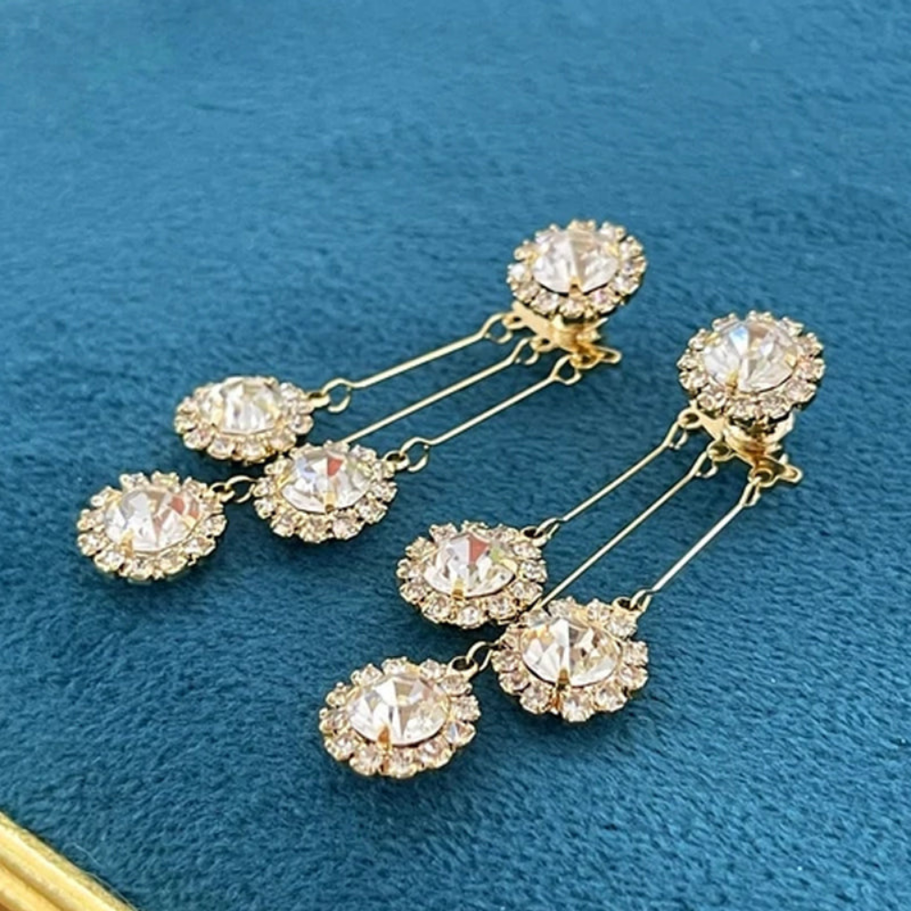 VIMEDA | Zircon Flower Earrings™  (1+1 Paar GRATIS)