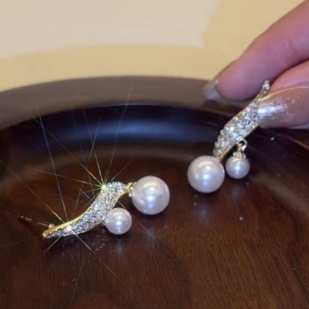 VIMEDA | Rhinestone Pearl Earrings™ (1+1 GRATIS)