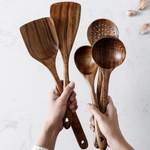 VIMEDA | Wood Tableware Set™ (7 stykker sett)