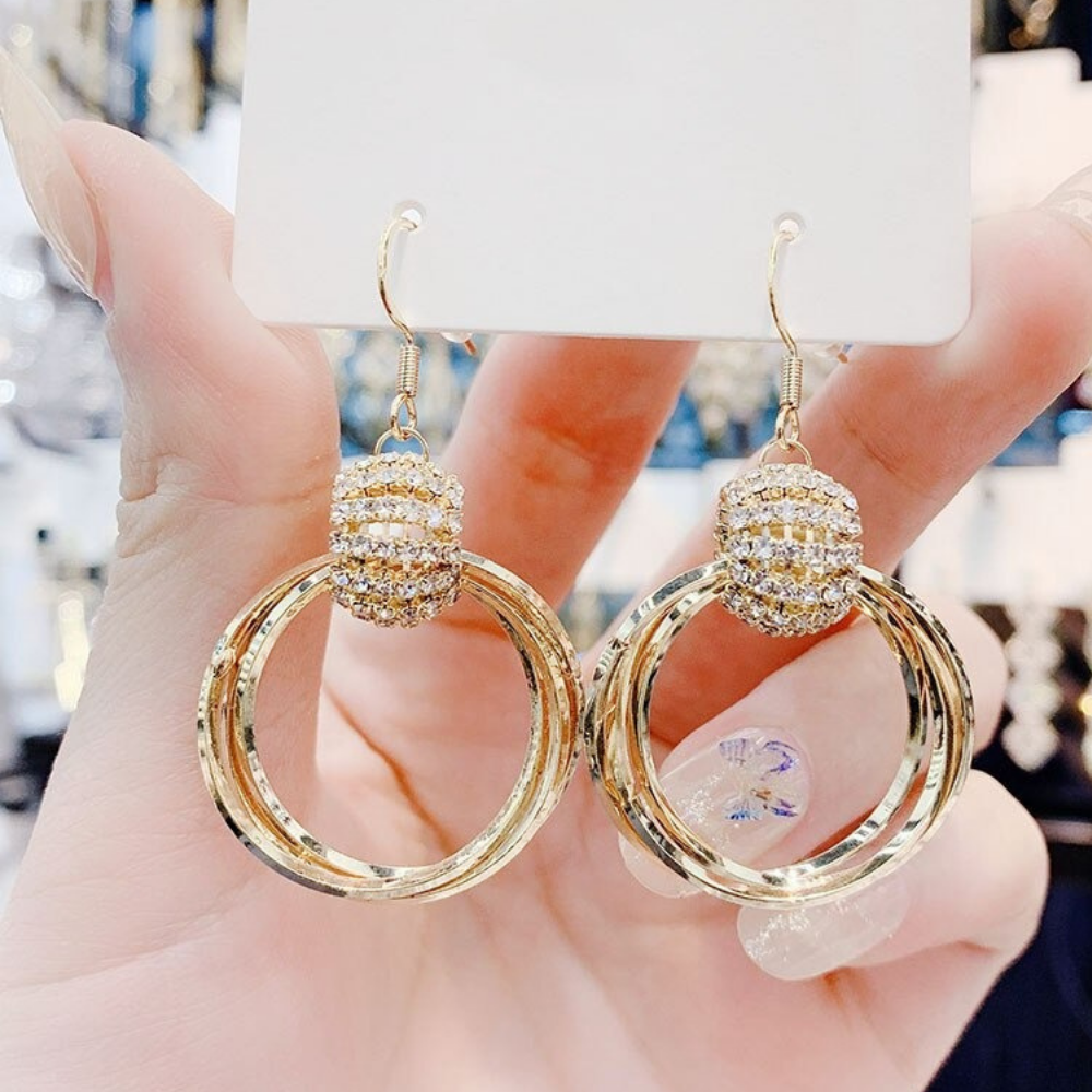 VIMEDA | Circle Diamond Earrings™ (1+1 GRATIS)