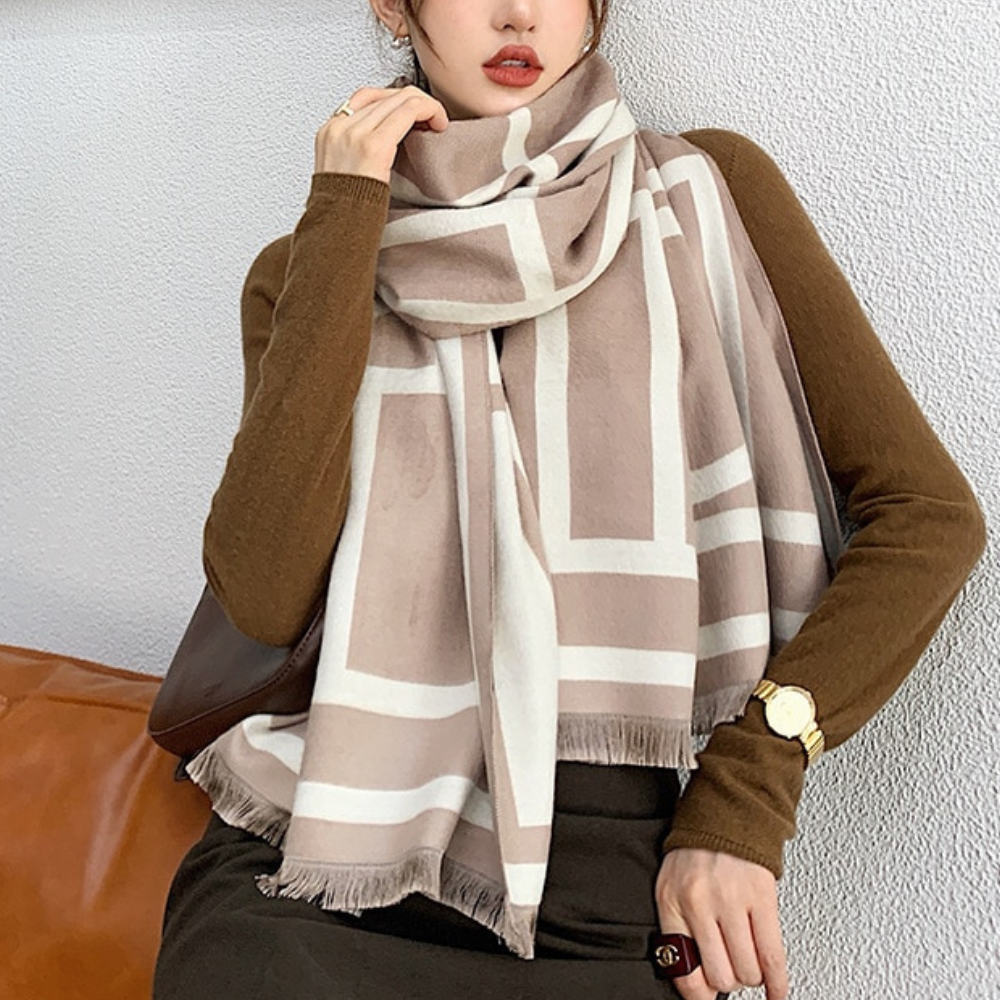 VIMEDA | Geometric Winter Scarf™