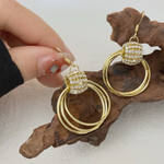 VIMEDA | Circle Diamond Earrings™ (1+1 GRATIS)