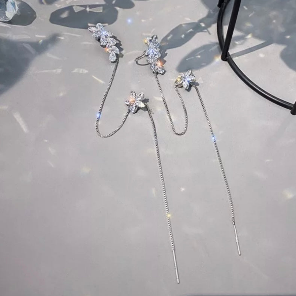 VIMEDA | Flower Threader Earrings™ (1+1 Paar GRATIS)