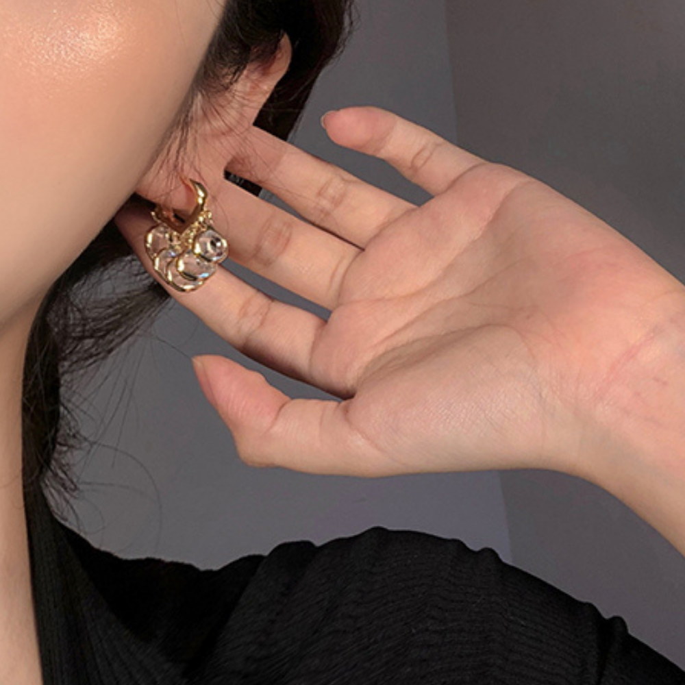 VIMEDA | Transparent Crystal Earrings™ (1+1 GRATIS)