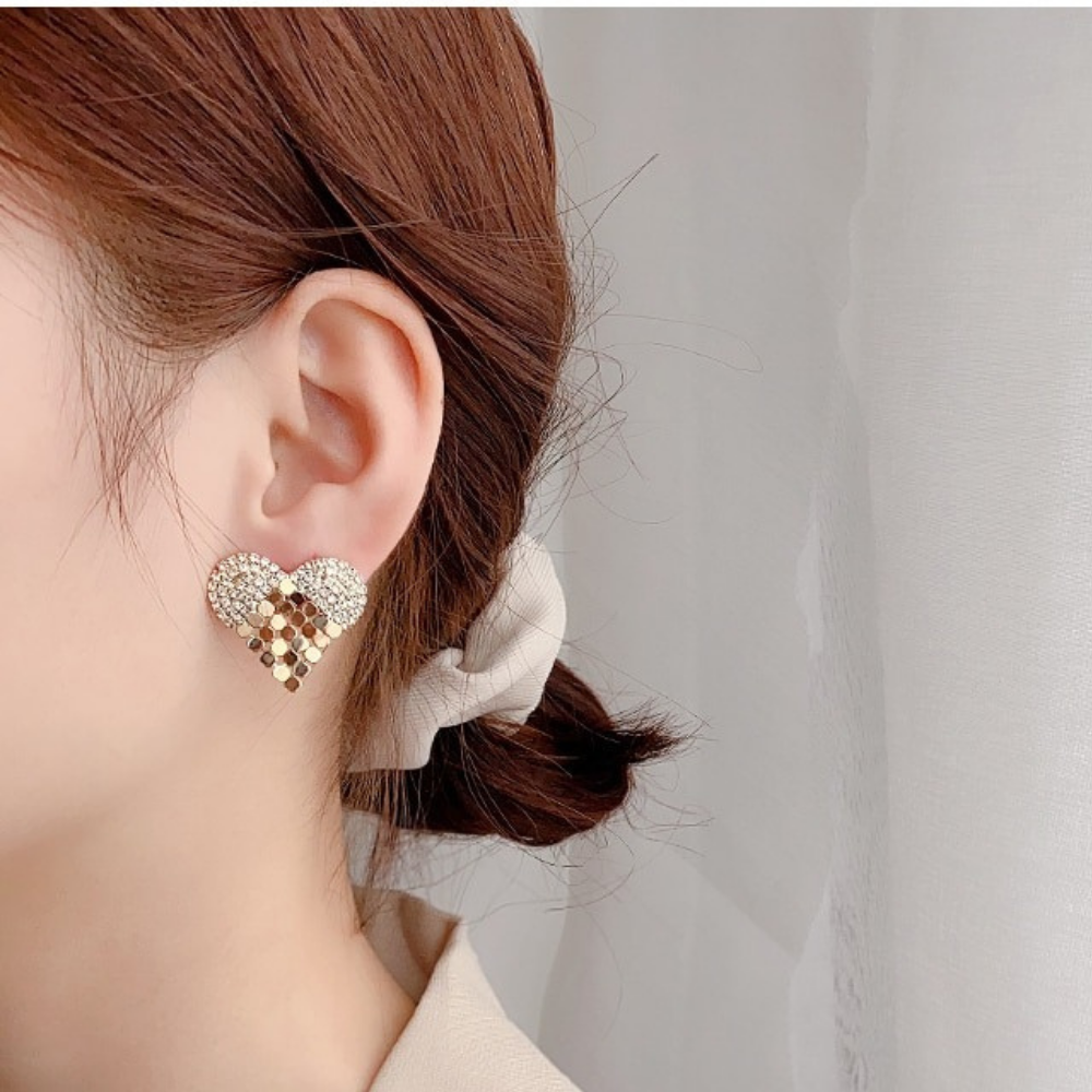 VIMEDA | Glitter Heart Earrings™ (1+1 GRATIS)