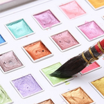 VIMEDA | Metallic Watercolor Set™ (sett med 12)