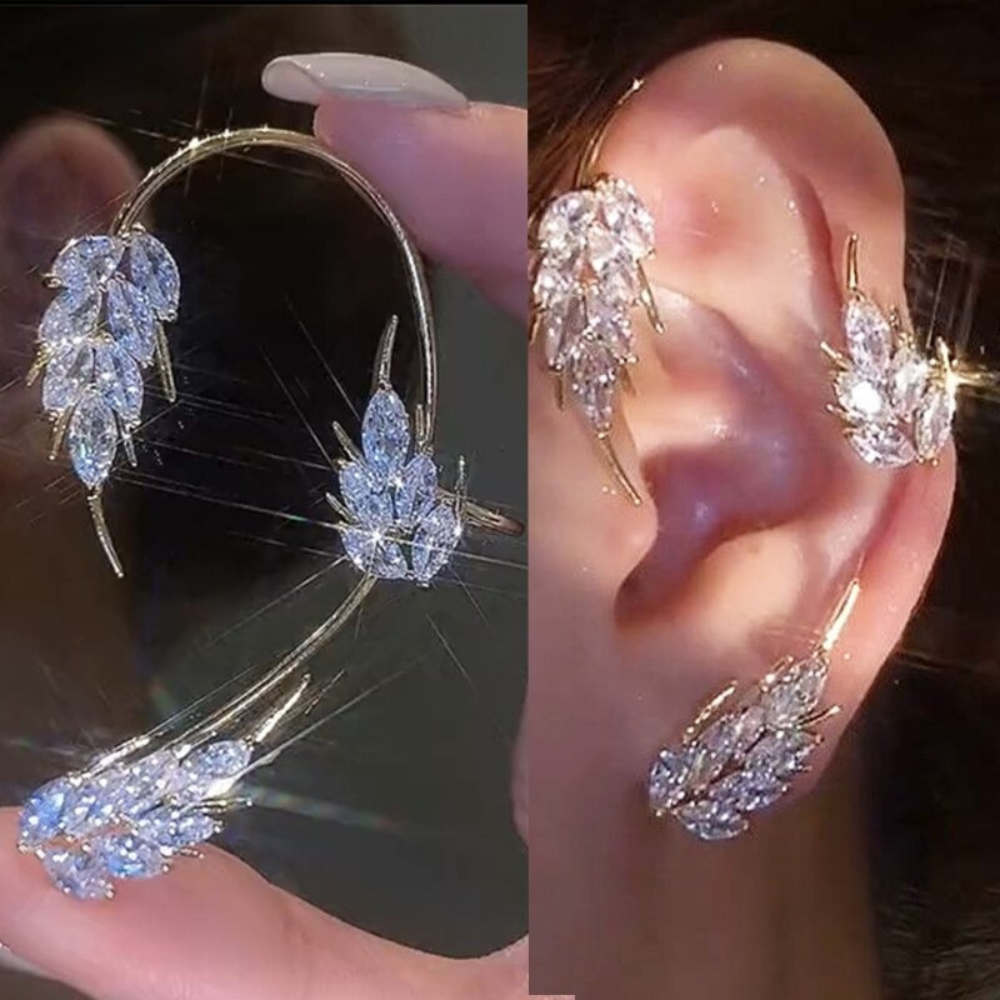 VIMEDA | Diamond Leaf Ear Clip™