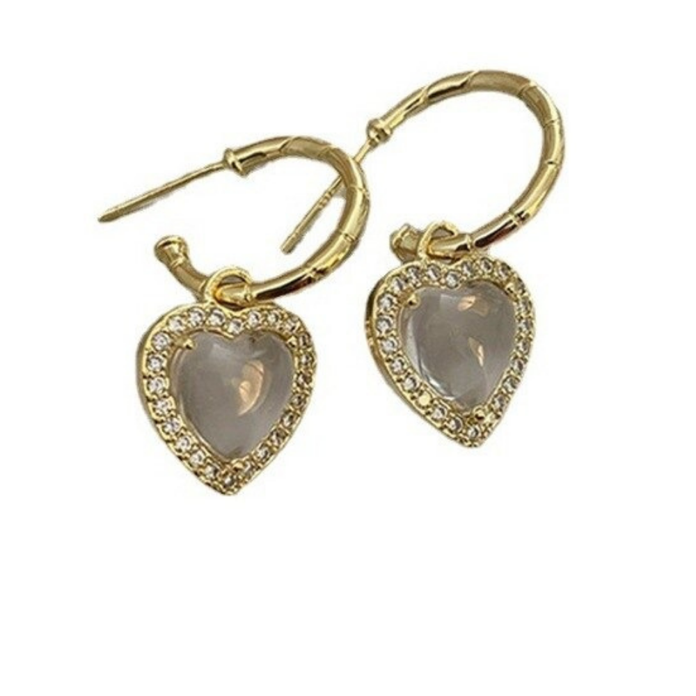 VIMEDA | Clear Heart Earrings™ (1+1 GRATIS)
