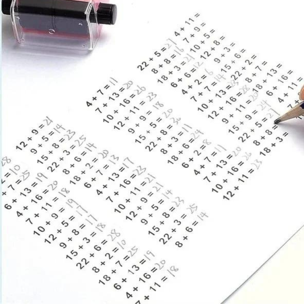 VIMEDA | Math Rolling Stamp™