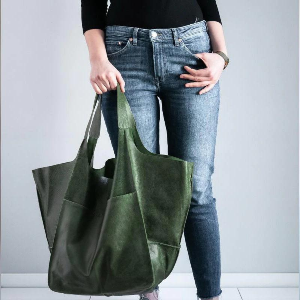 VIMEDA | XL Leather Tote Bag™