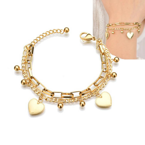 VIMEDA | Heart Charm Bracelet™ (1+1 GRATIS)