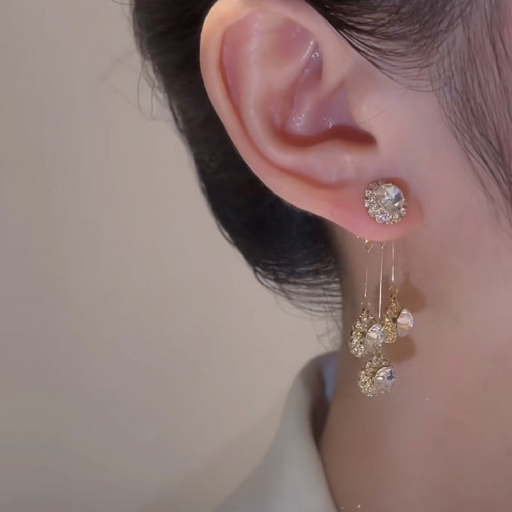VIMEDA | Zircon Flower Earrings™  (1+1 Paar GRATIS)
