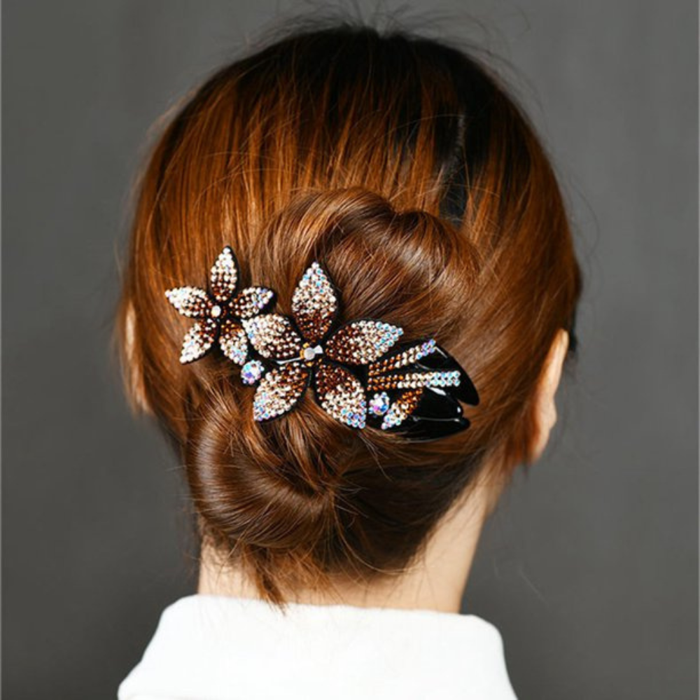 VIMEDA | Rhinestone Flower Hairpin™
