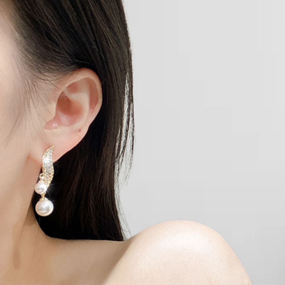 VIMEDA | Rhinestone Pearl Earrings™ (1+1 GRATIS)