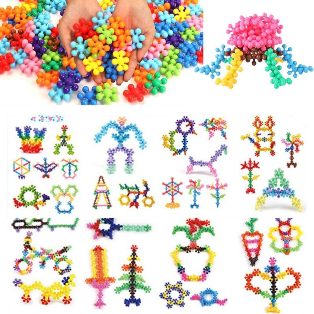 VIMEDA | Snowflake Building Blocks™ (120 stk sett)