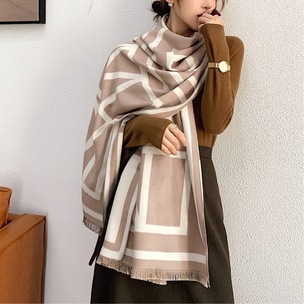 VIMEDA | Geometric Winter Scarf™