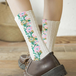 VIMEDA | Vintage Embroidered Socks (2+2 GRATIS)