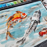 VIMEDA | Metallic Watercolor Set™ (sett med 12)