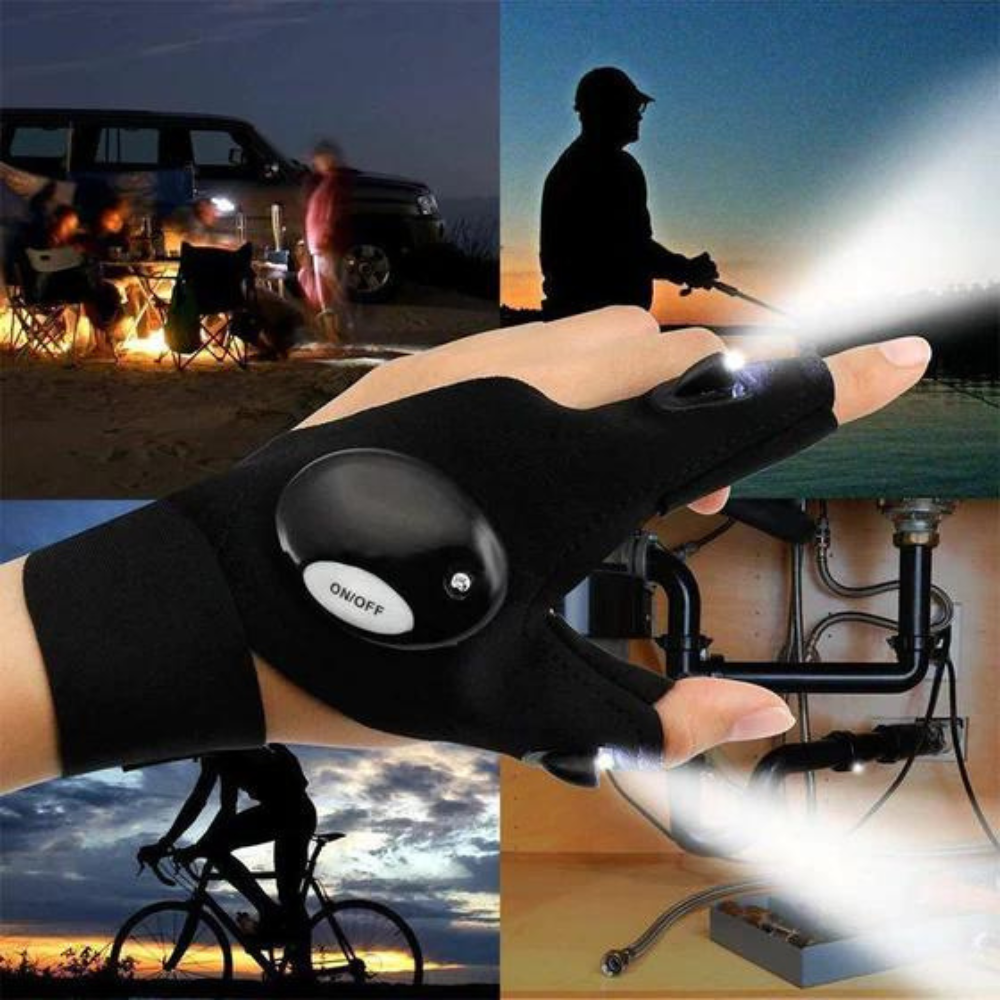 VIMEDA | LED Flashlight Gloves™  (1 par)