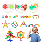 VIMEDA | Snowflake Building Blocks™ (120 stk sett)
