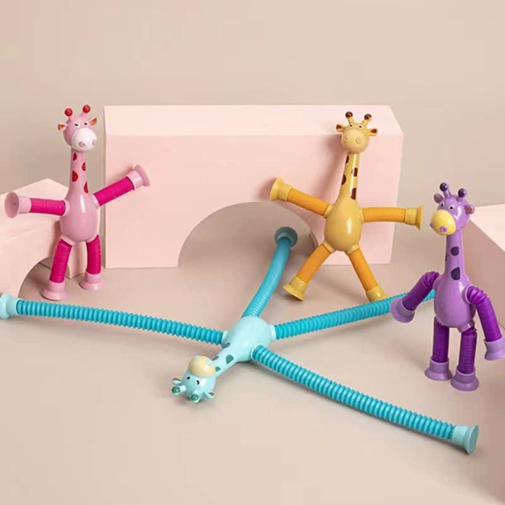VIMEDA | Giraffe Tube Toy™ (4 stk)
