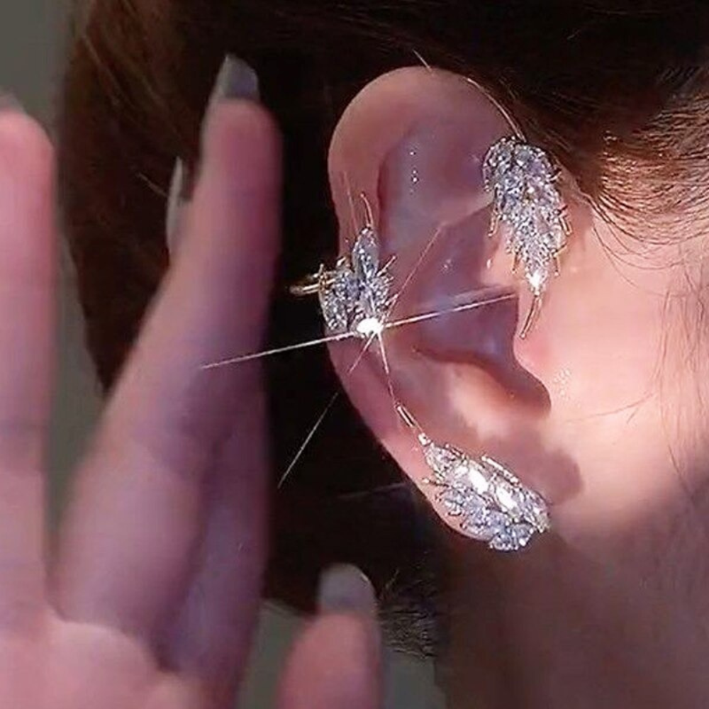 VIMEDA | Diamond Leaf Ear Clip™