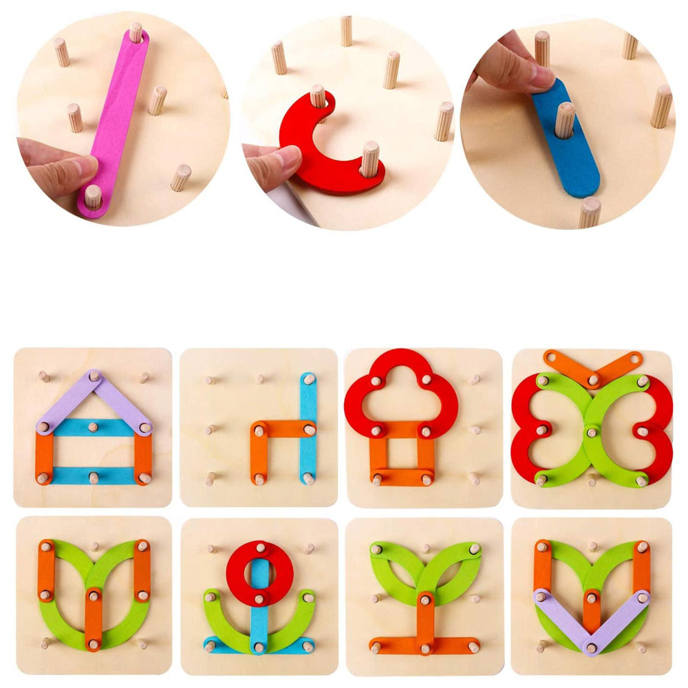 VIMEDA | Peg Puzzle Set™