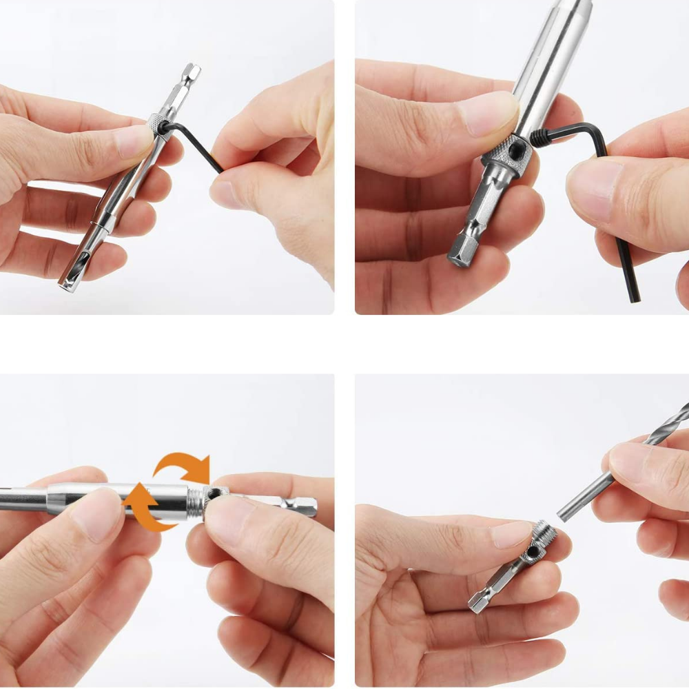 VIMEDA | Core Drill Bit Set™ (7 stykker sett)
