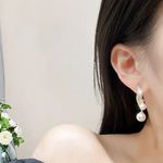 VIMEDA | Rhinestone Pearl Earrings™ (1+1 GRATIS)