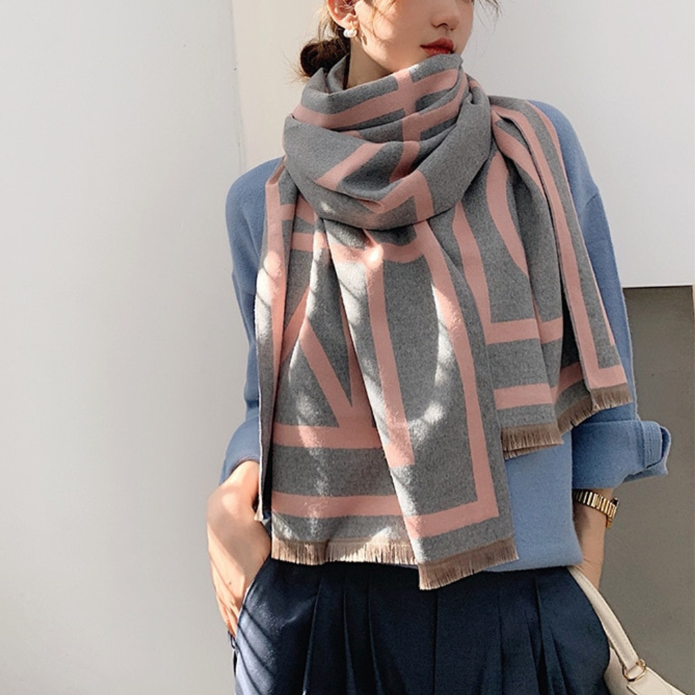 VIMEDA | Geometric Winter Scarf™