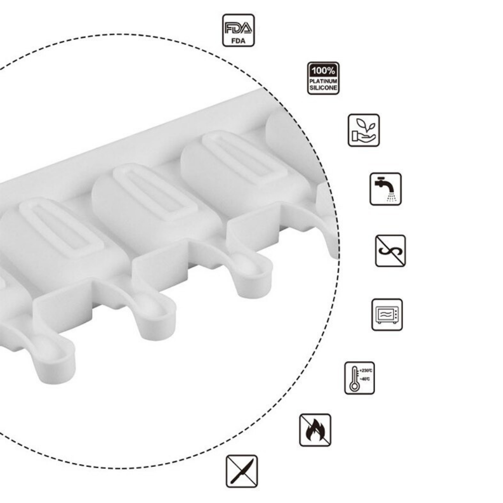 VIMEDA | Ice Cream Mold™ (med 50 stk pinne)