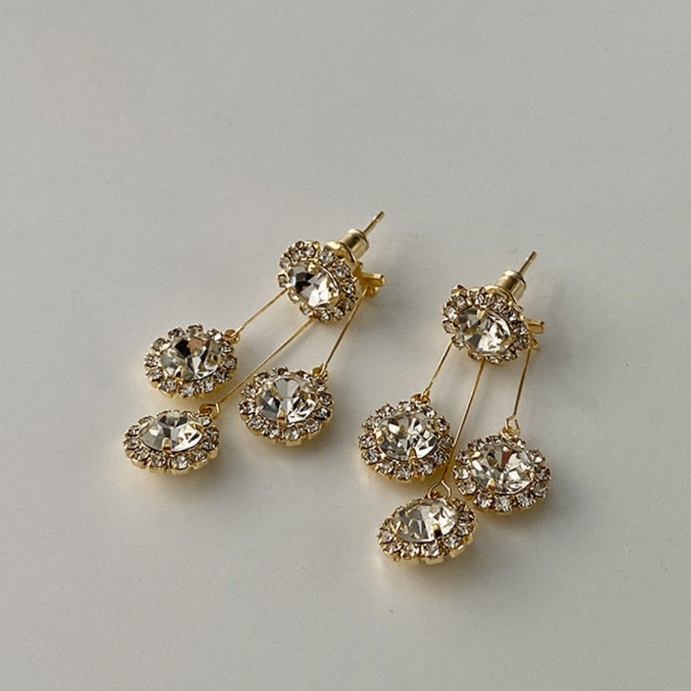 VIMEDA | Zircon Flower Earrings™  (1+1 Paar GRATIS)