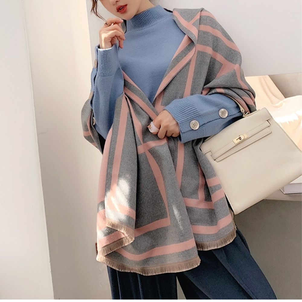 VIMEDA | Geometric Winter Scarf™