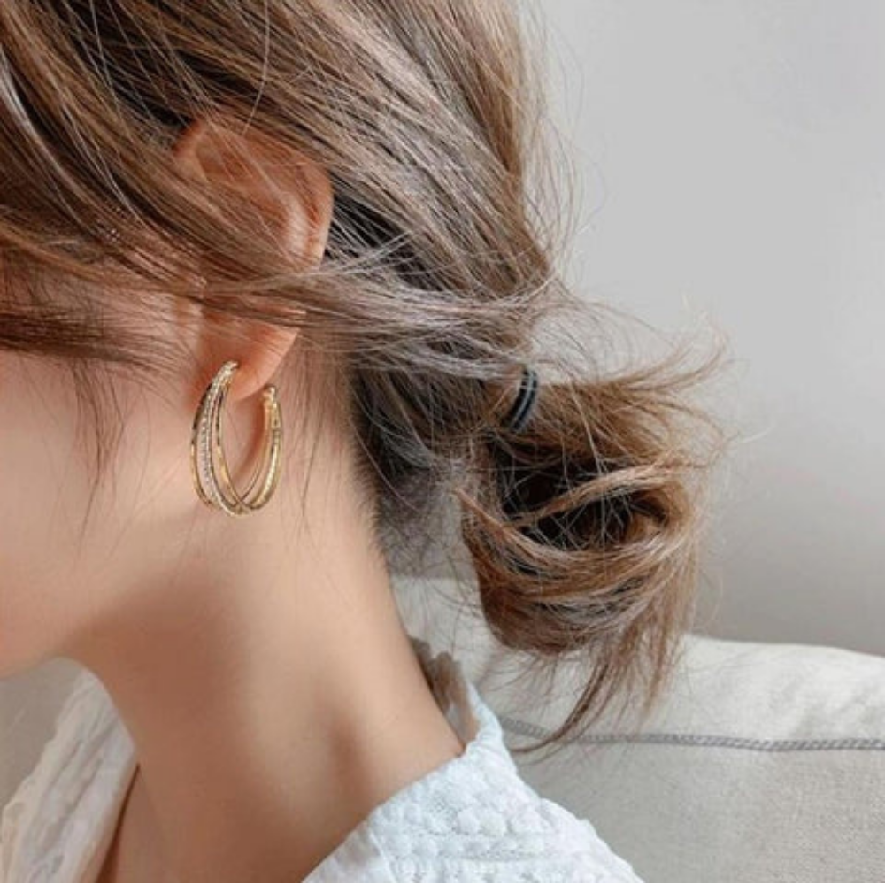 VIMEDA | Diamond Hoop Earrings™ (1+1 GRATIS)