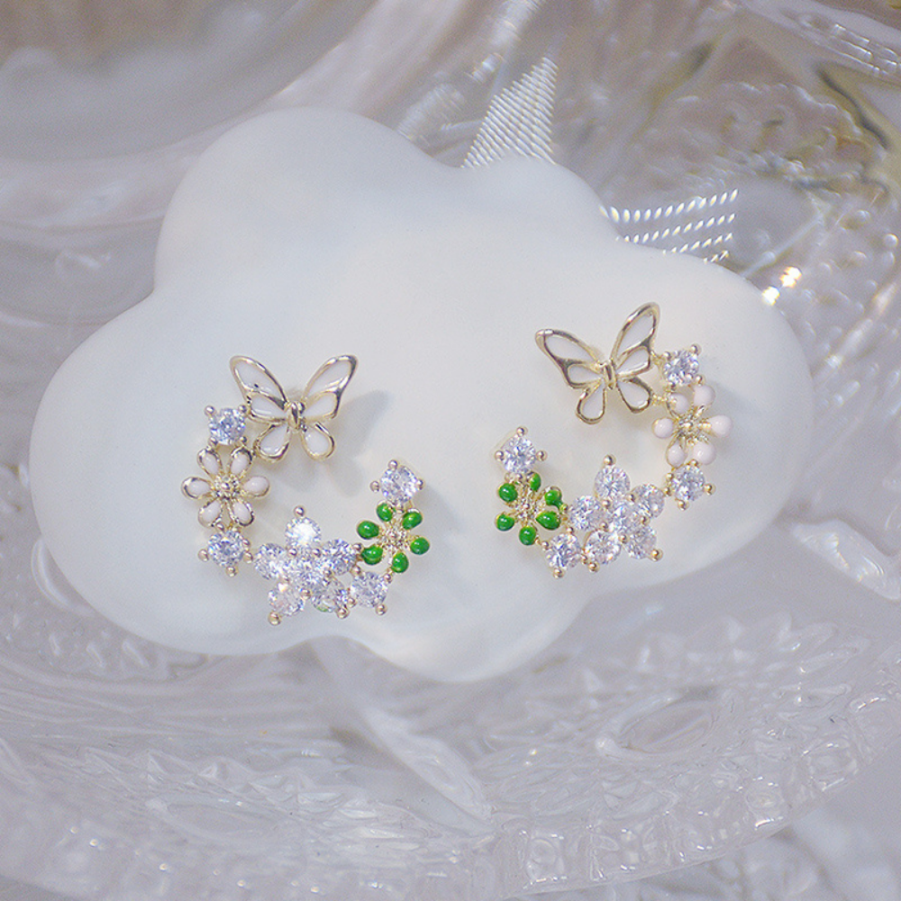 VIMEDA | Zircon Floral Earrings™ (1+1 Par GRATIS)