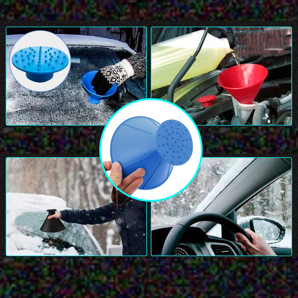 VIMEDA | Round Ice Scraper  (1+1 GRATIS)