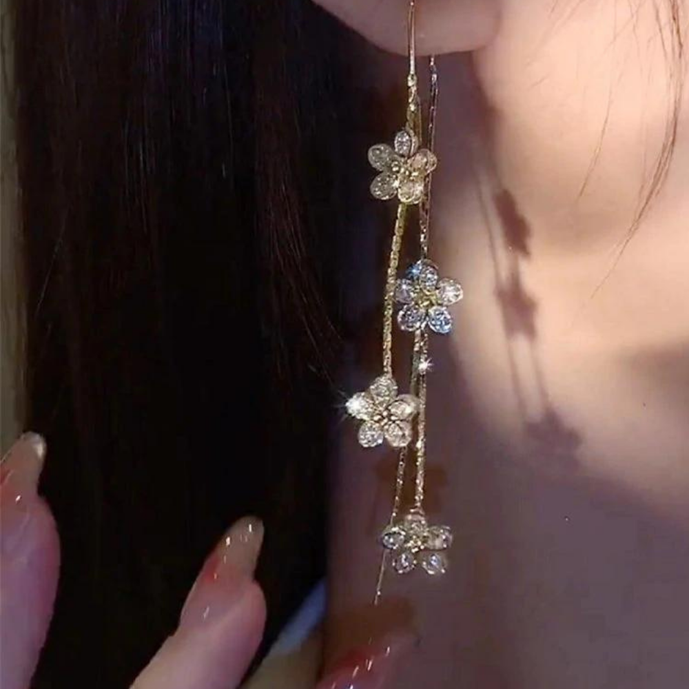 VIMEDA | Flower Drop Earrings™ (1+1 Par GRATIS)