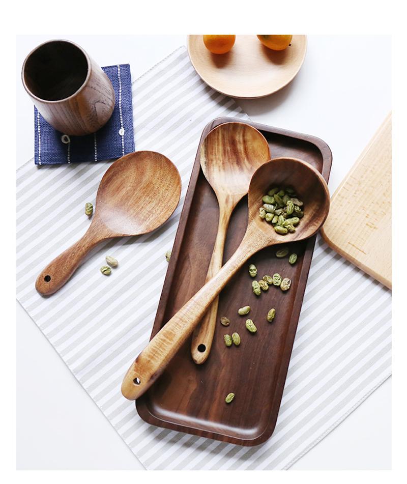 VIMEDA | Wood Tableware Set™ (7 stykker sett)